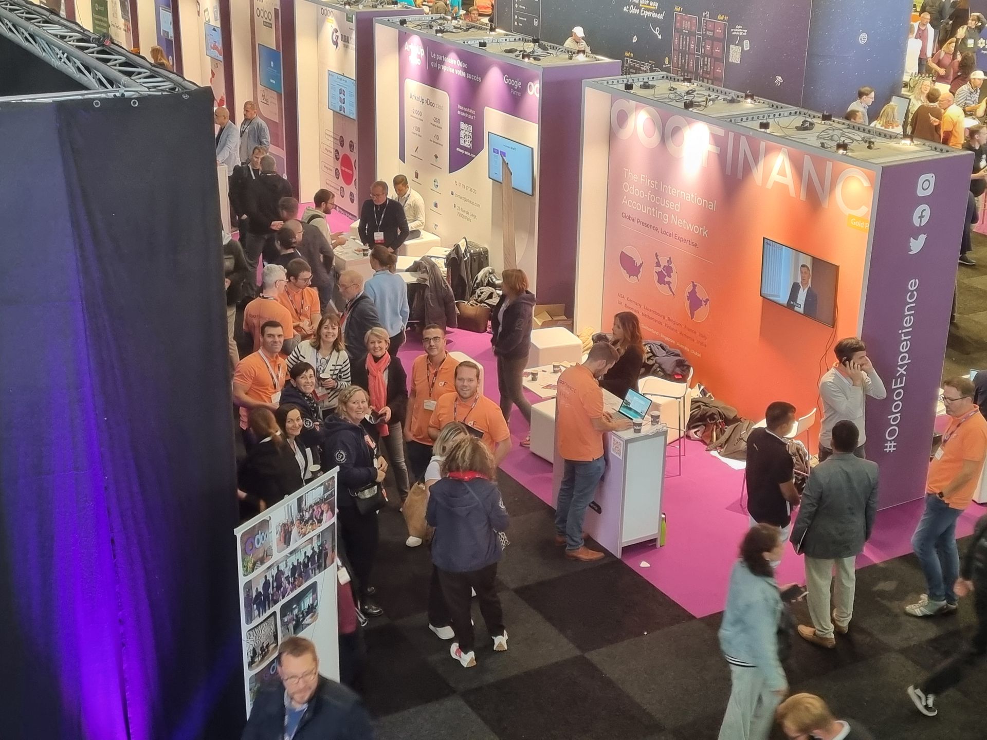 L’équipe doo.FINANCE à l’Odoo Experience 2024